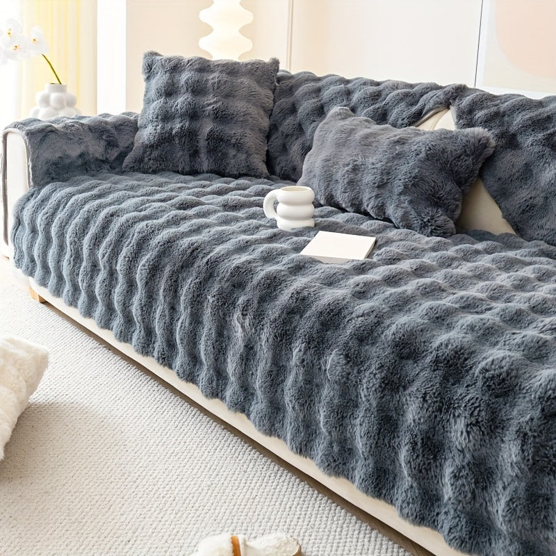 Plushy™ Luxury Plush Sofa Cover